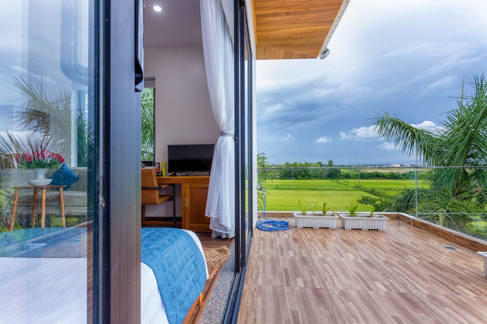 Deluxe Twin Room, Garden View | Balcony