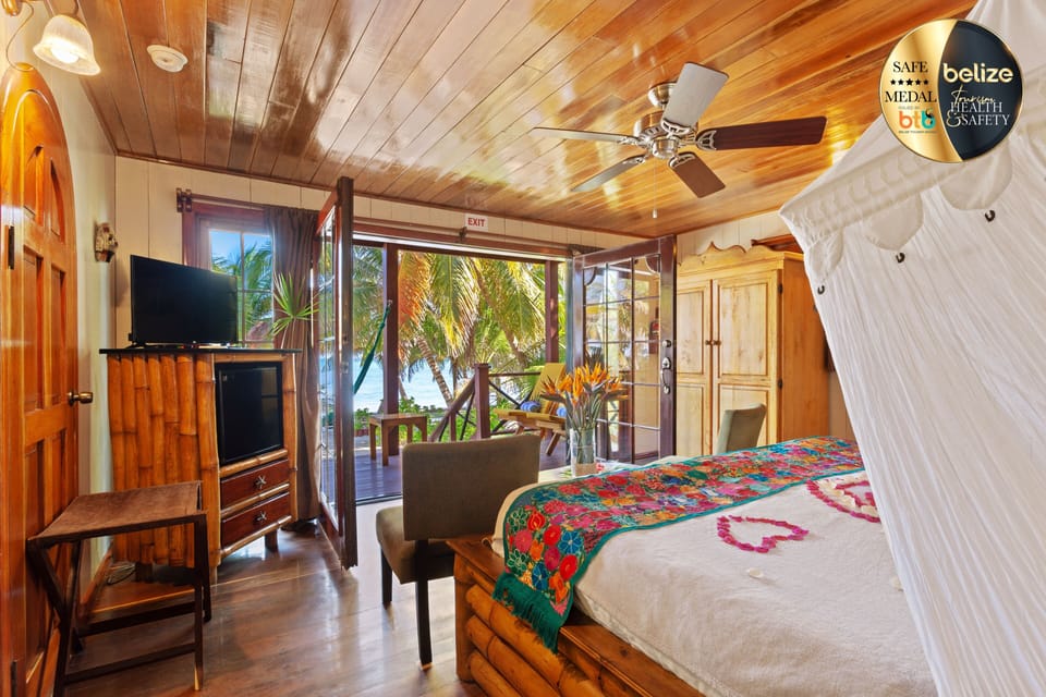 Beachfront Room | Premium bedding, in-room safe, individually furnished, desk