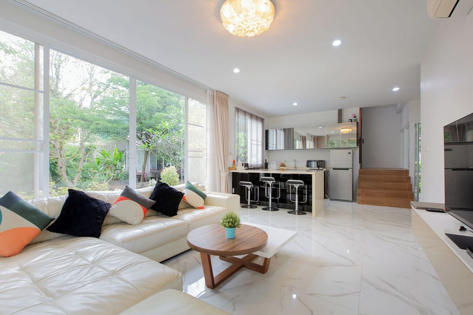 Four-Bedroom Villa | Living room
