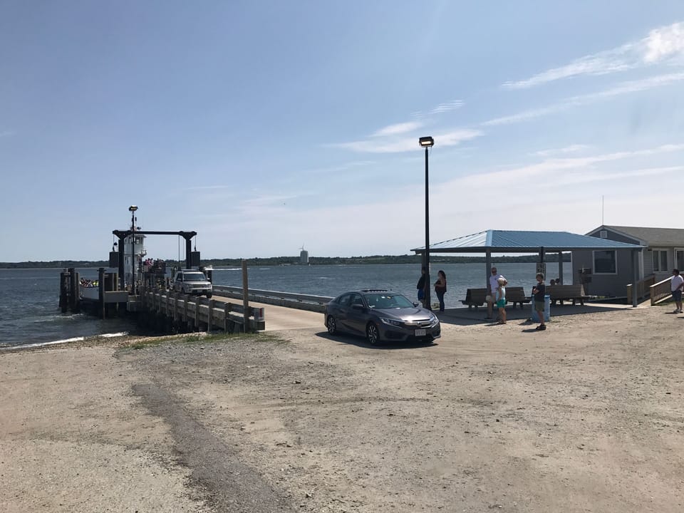 Prudence Island Ferry Landing.  