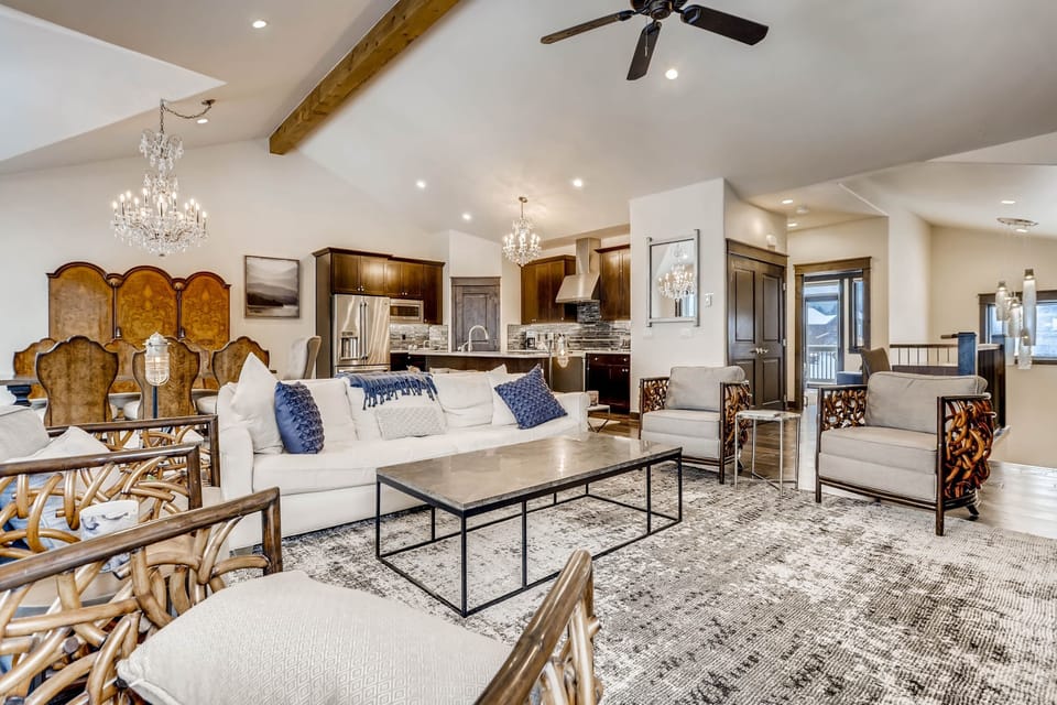 Indoors, Ceiling Fan, Flooring, Living Room, Room