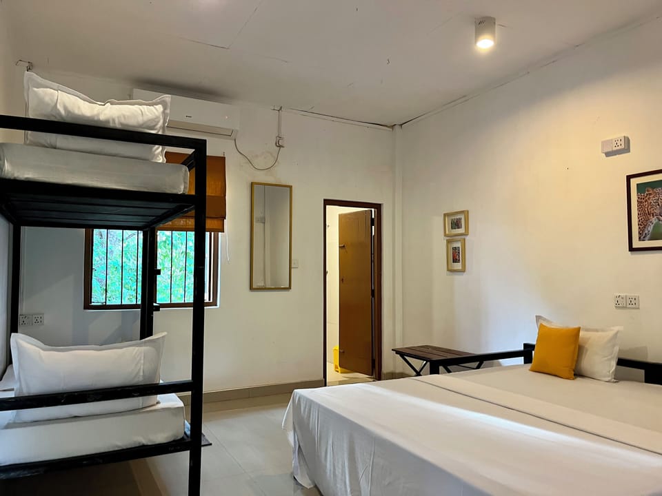 Leopard Den Quadruple | 1 bedroom, in-room safe, individually decorated, individually furnished