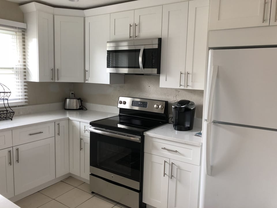 Brand new Stainless steel appliances