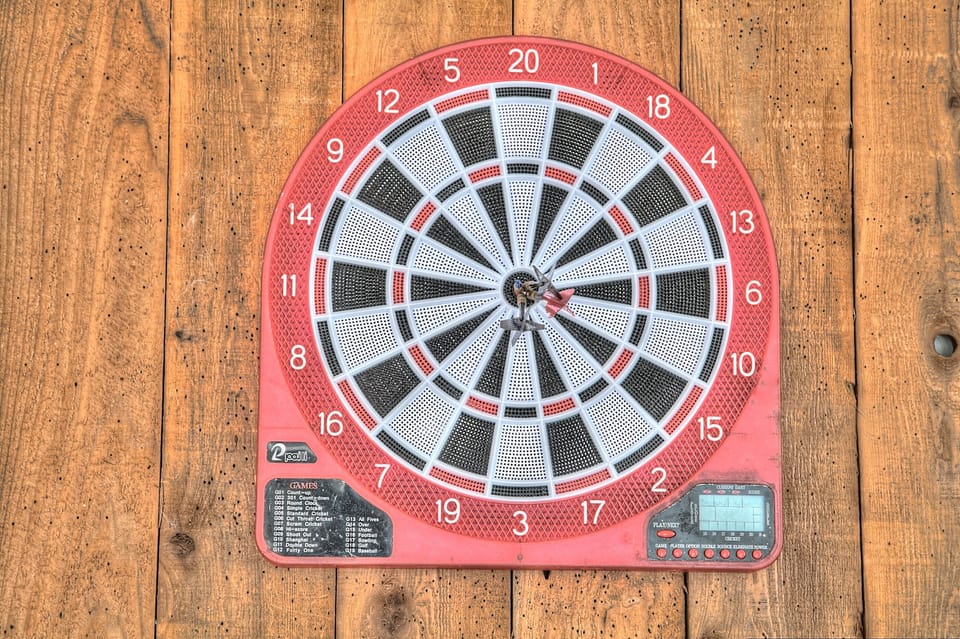 How's your aim, my friend?