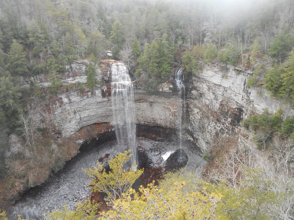Fall Creek Falls just minutes away