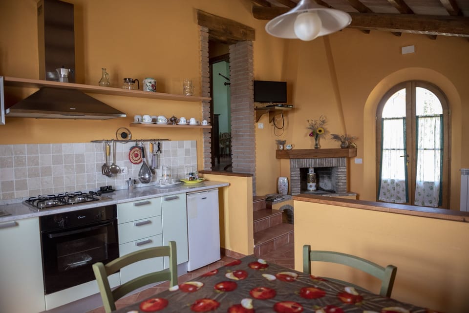 Family Apartment, 2 Bedrooms, Vineyard View | Living area | Flat-screen TV