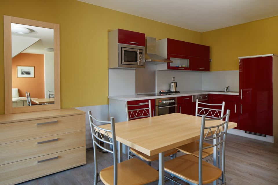 Premium Apartment | Private kitchenette | Mini-fridge, microwave, electric kettle