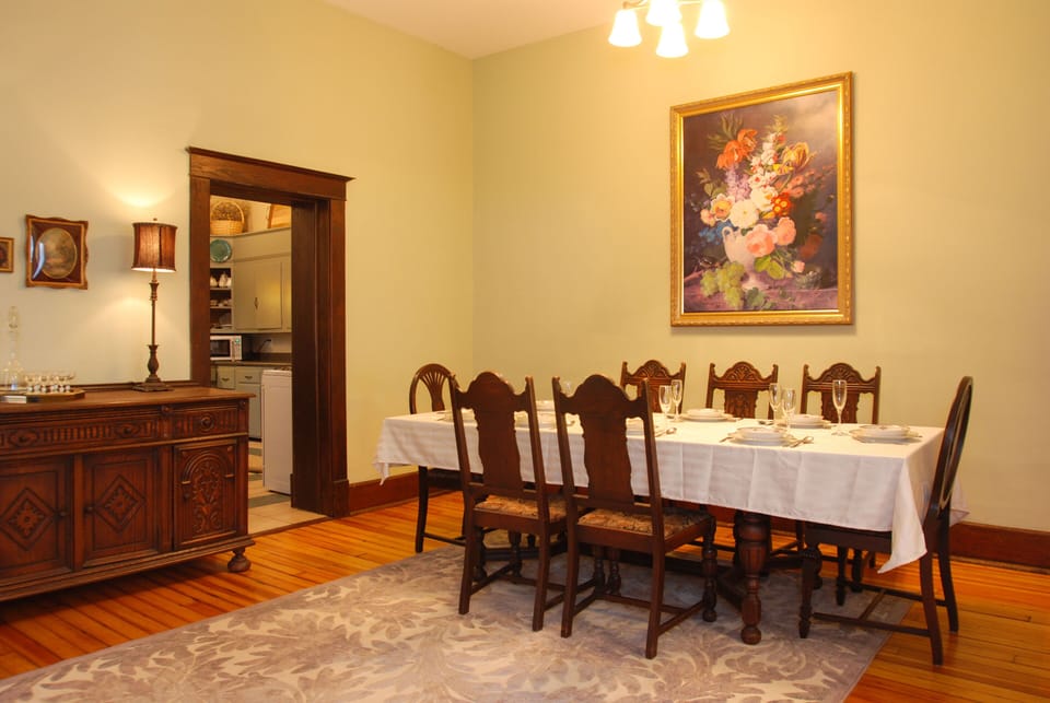 Dining Room and entrance to kitchen