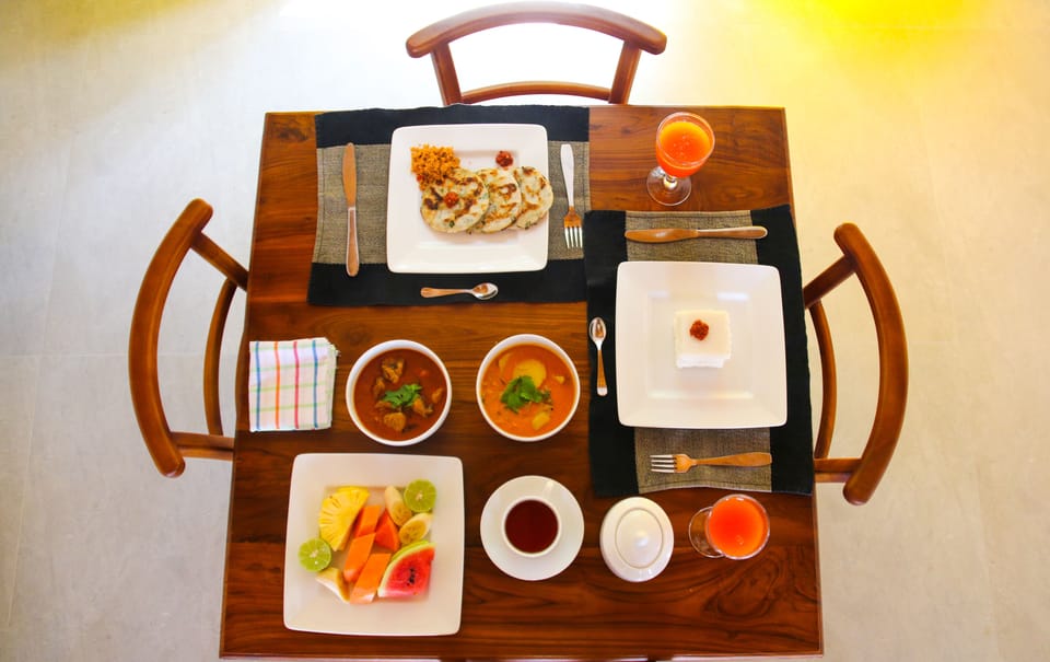 Daily English breakfast for a fee