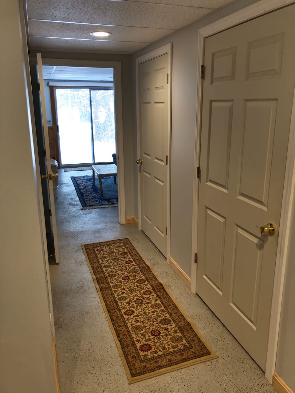 Basement Hallway