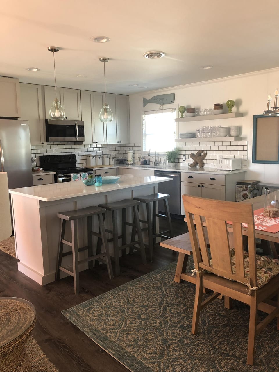 Kitchen and Dining Area