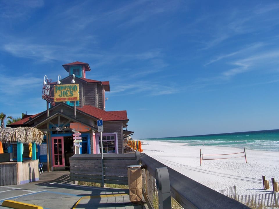 You know...Pompano Joe's!  Just a short walk away.