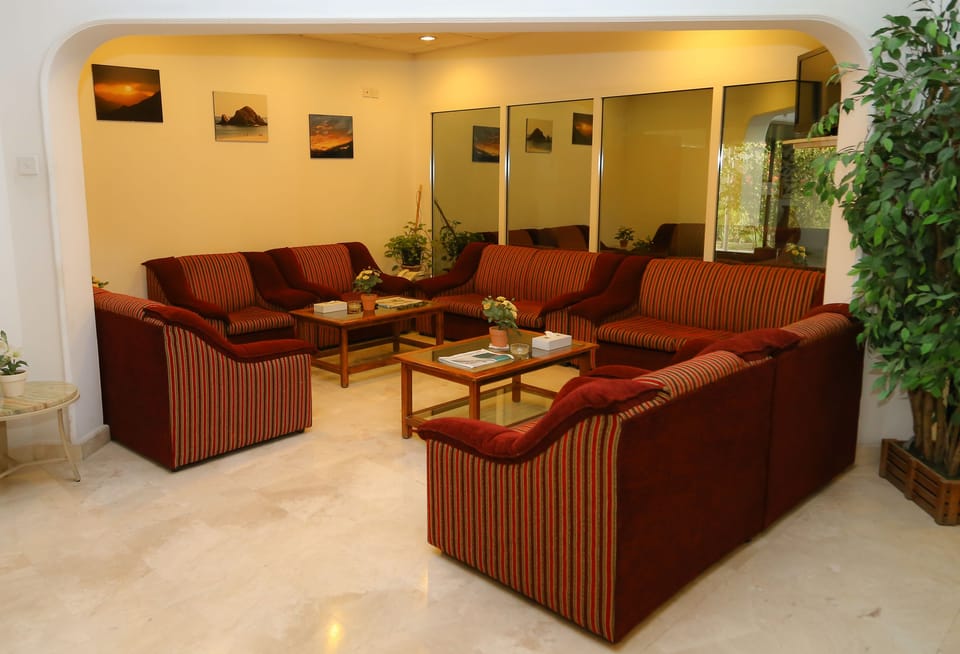 Lobby sitting area