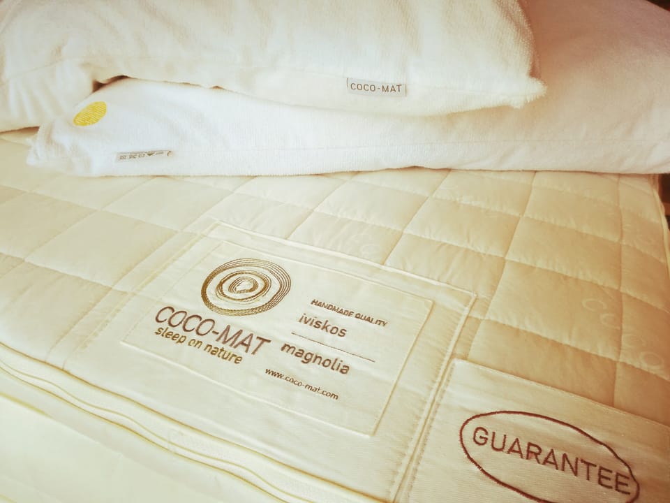 Coco-mat sleeping products! 