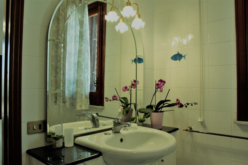 Shower, free toiletries, hair dryer, electronic bidet