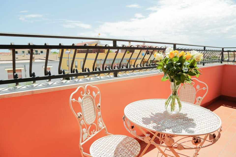 Deluxe Double Room, Terrace, City View | Terrace/patio