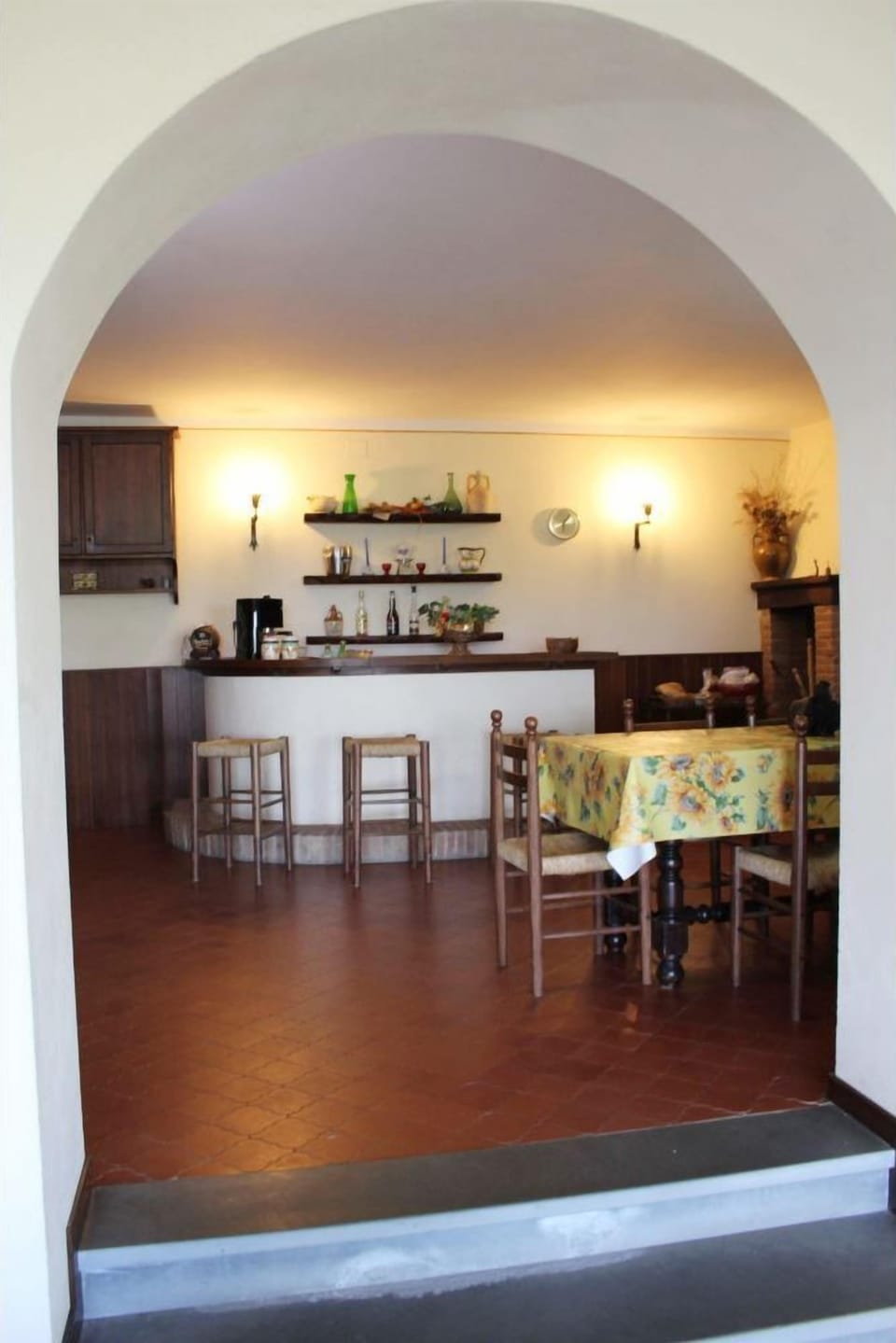 Villa, 4 Bedrooms | Living area | Flat-screen TV, fireplace