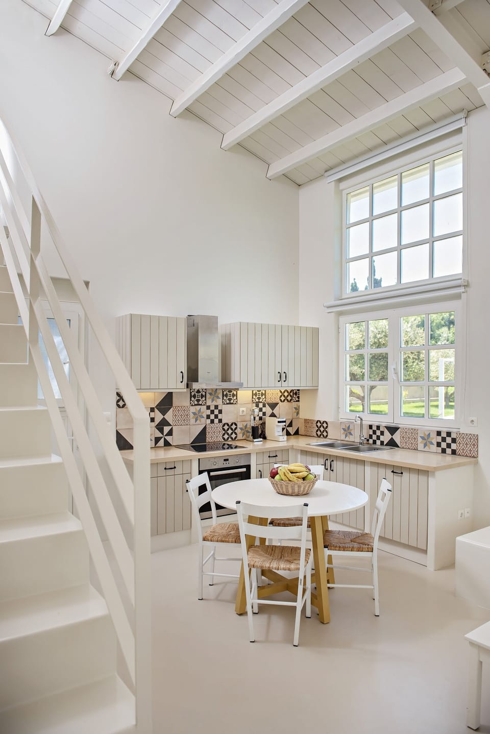 Villa, 2 Bedrooms, Accessible, Garden View | Private kitchen | Fridge, oven, stovetop, dishwasher
