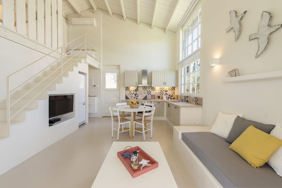 Villa, 2 Bedrooms, Accessible, Garden View | Private kitchen | Fridge, oven, stovetop, dishwasher