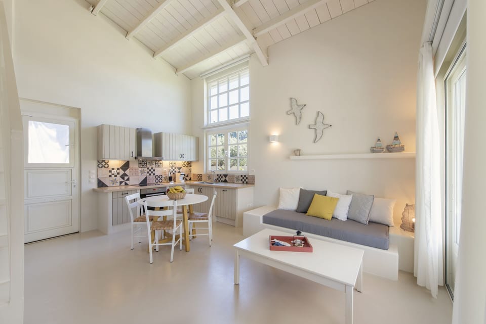 Villa, 2 Bedrooms, Accessible, Garden View | Private kitchen | Fridge, oven, stovetop, dishwasher