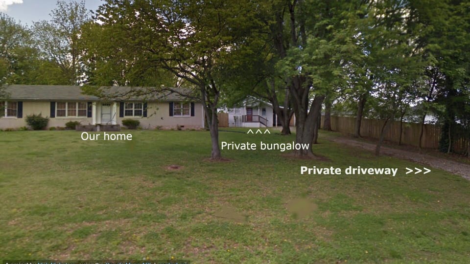 Private driveway, spacious