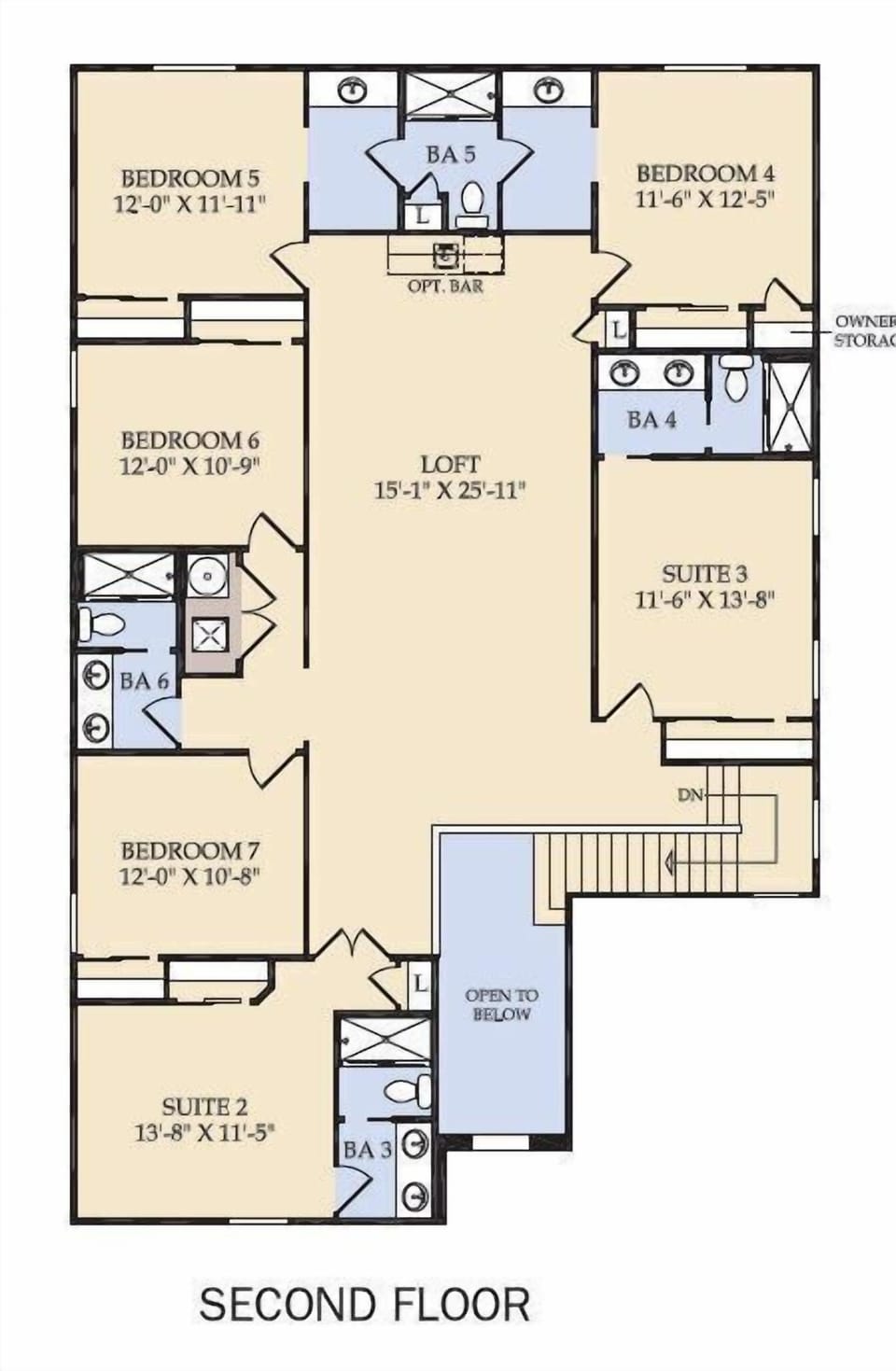 Thoughtfully Designed Second Floor