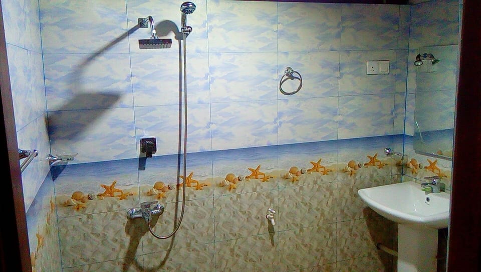 Basic Villa, Multiple Beds, Smoking, Garden View | Bathroom amenities | Shower, free toiletries, slippers, bidet