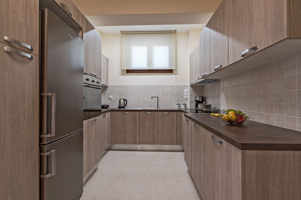 Modern fully equipped kitchen