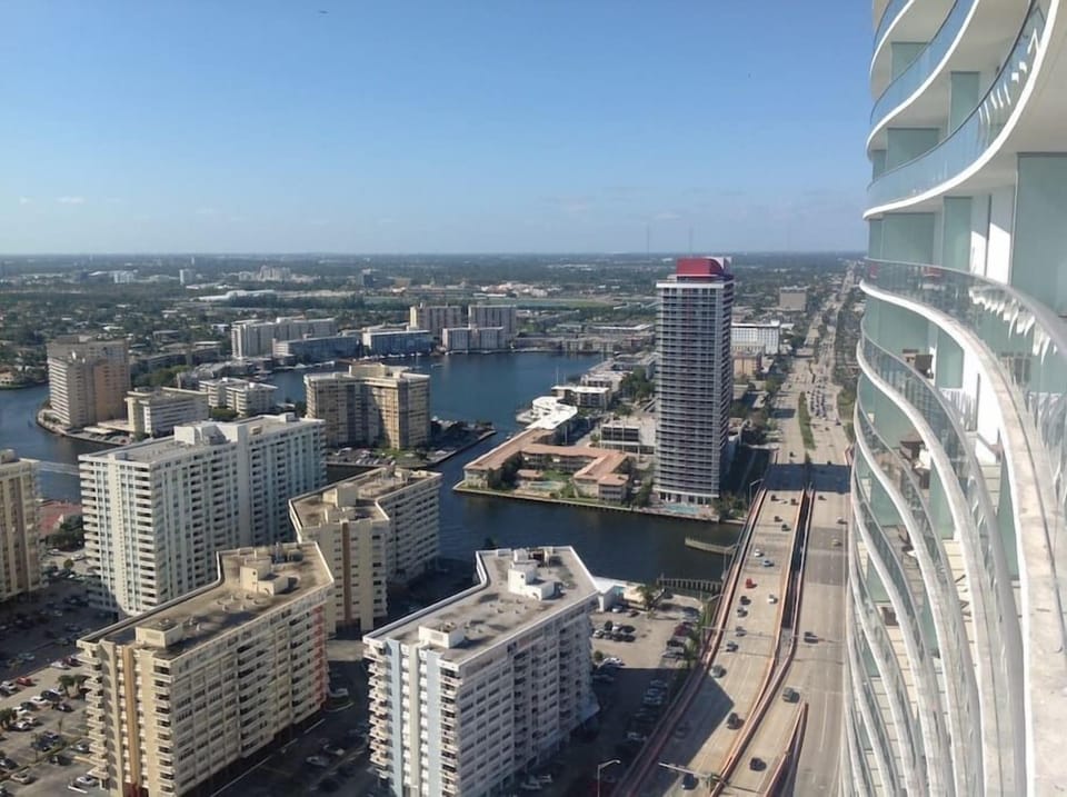 City View from Balcony