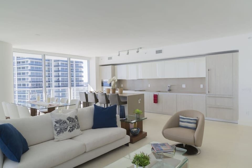 Living Room and Kitchen