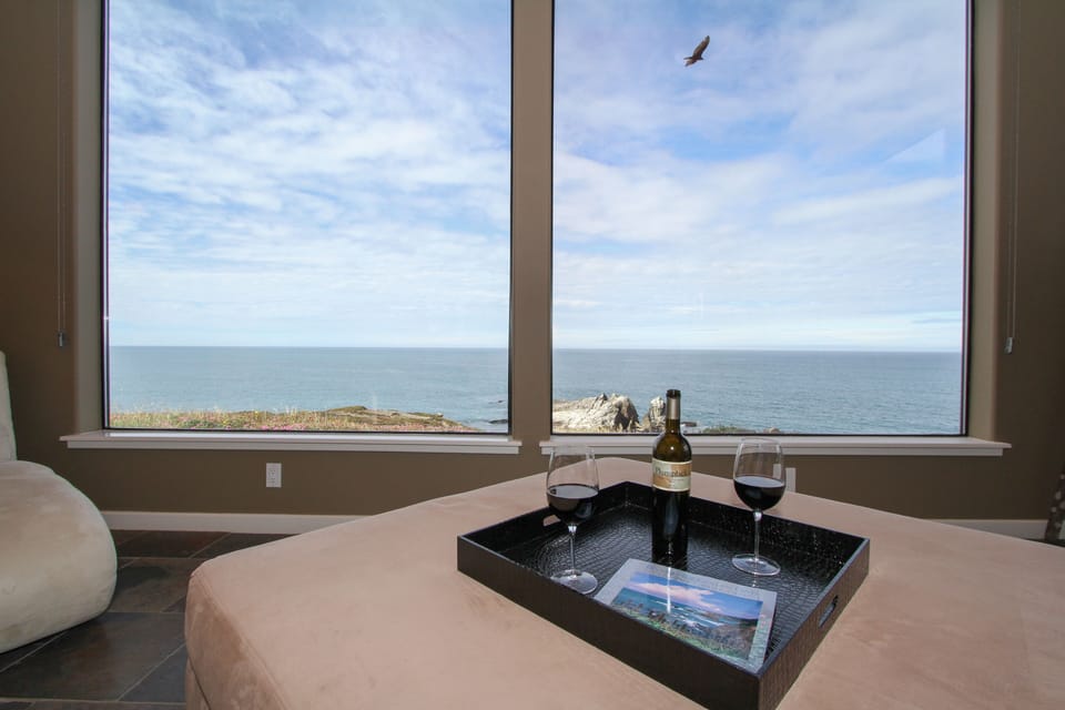 Wild life viewing! The rock is home to cormorants, harbor seals and seagulls.