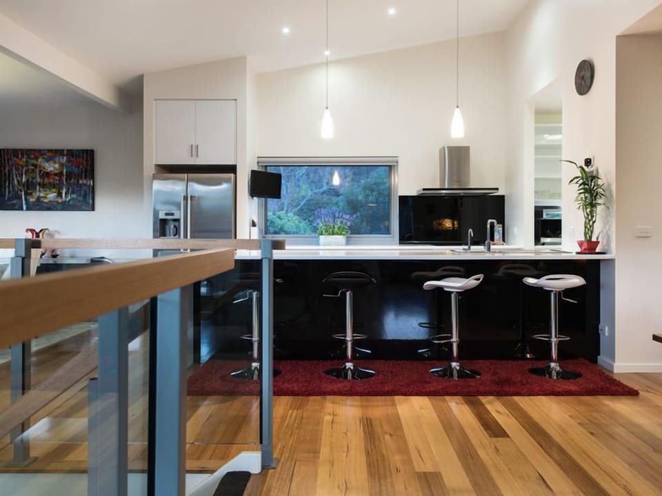 Open plan kitchen