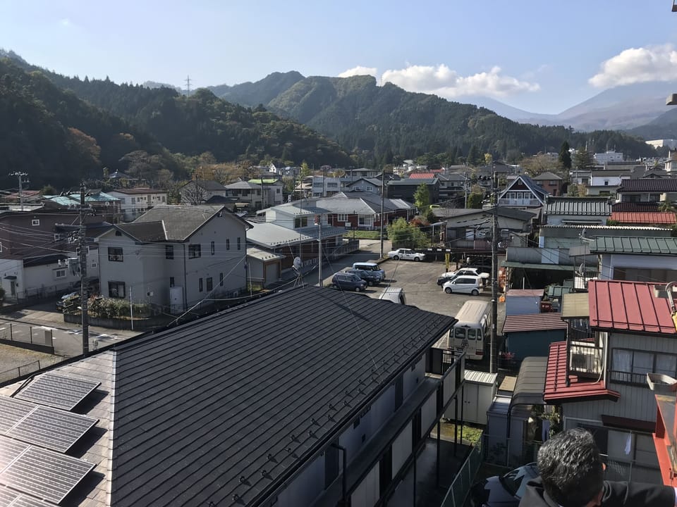 Japanese Style Twin Room, Shared Bathroom | Mountain view