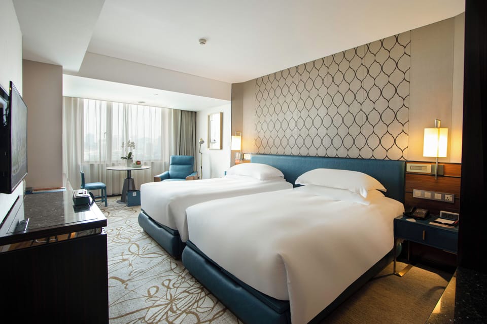 Minibar, in-room safe, desk, blackout drapes