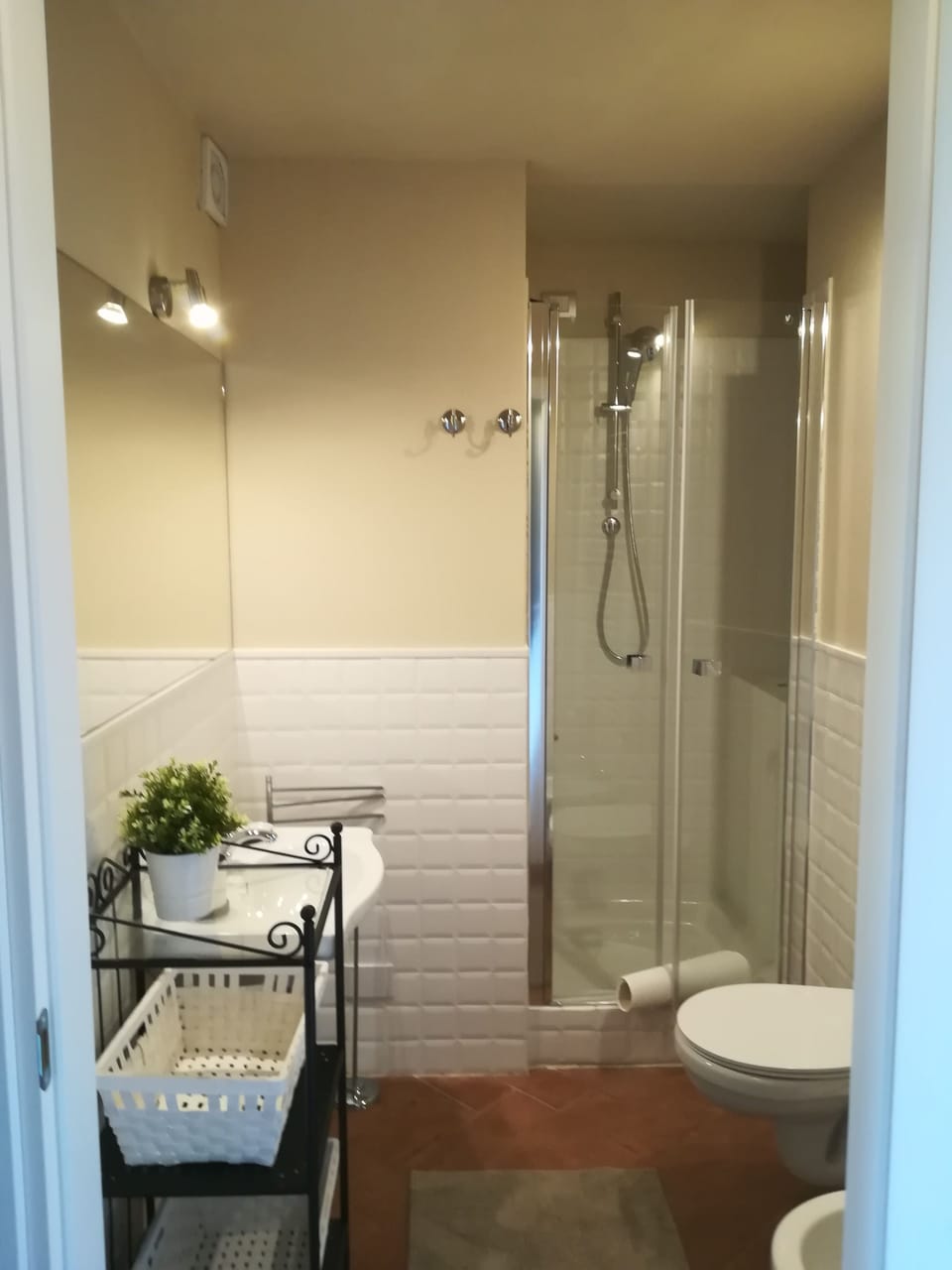 Classic Double Room | Bathroom | Shower, free toiletries, hair dryer, bidet