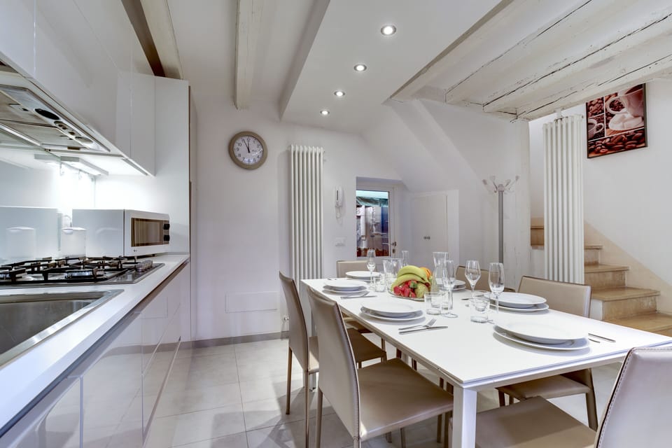 Apartment, 3 Bedrooms | Private kitchen | Full-size fridge, microwave, stovetop, dishwasher