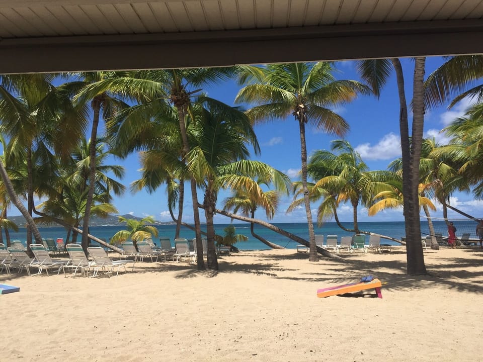Just one of the beautiful beaches on St. Croix.