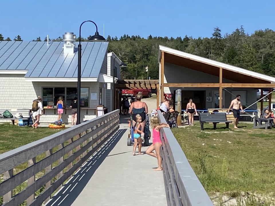Beach Pavillion at Pemaquid Beach