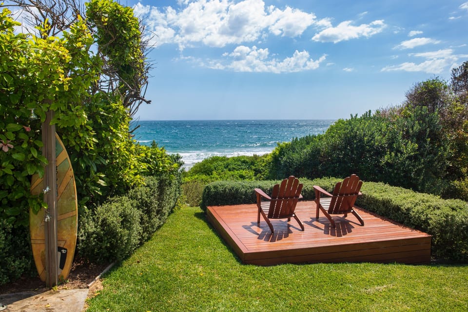 Lower viewing platform -wonderful secluded spot 