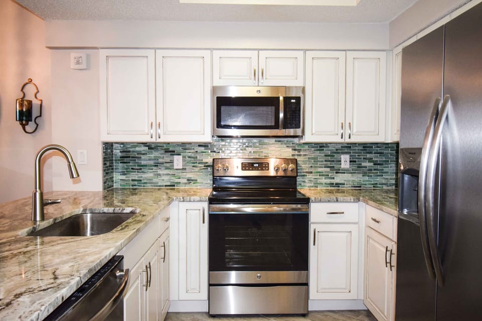 Feel right at home in the brand new kitchen!