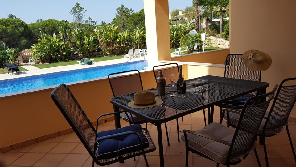 Relax! enjoy a drink or access the pool & gardens directly from 1 of 3 terraces.