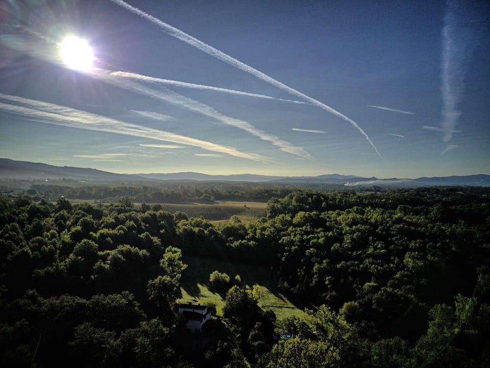Nearby countryside