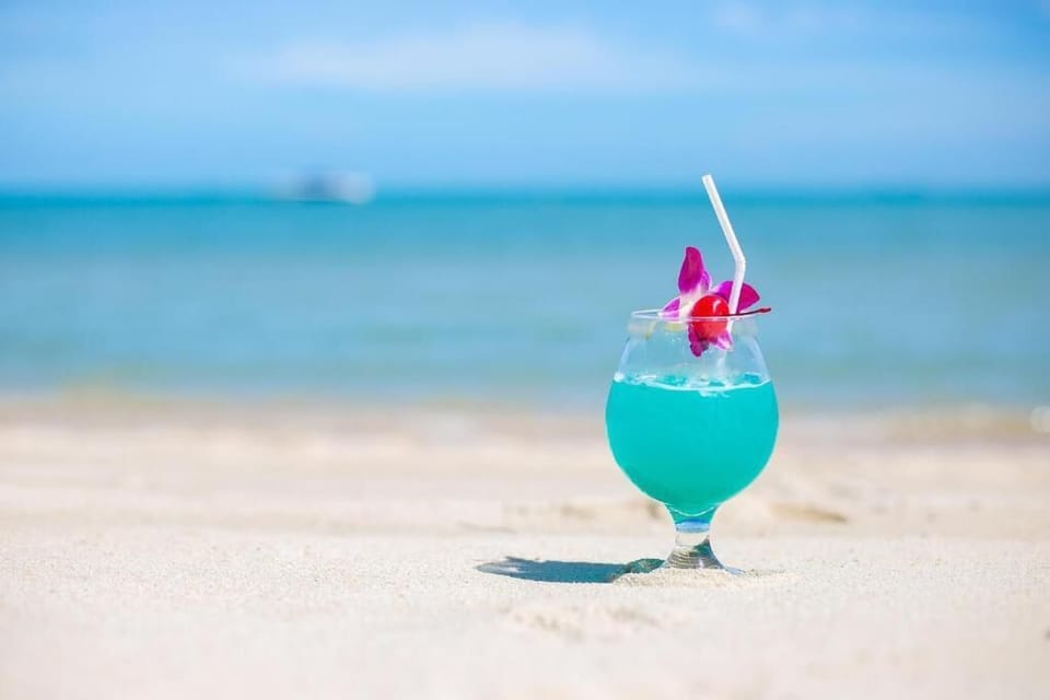 On the beach