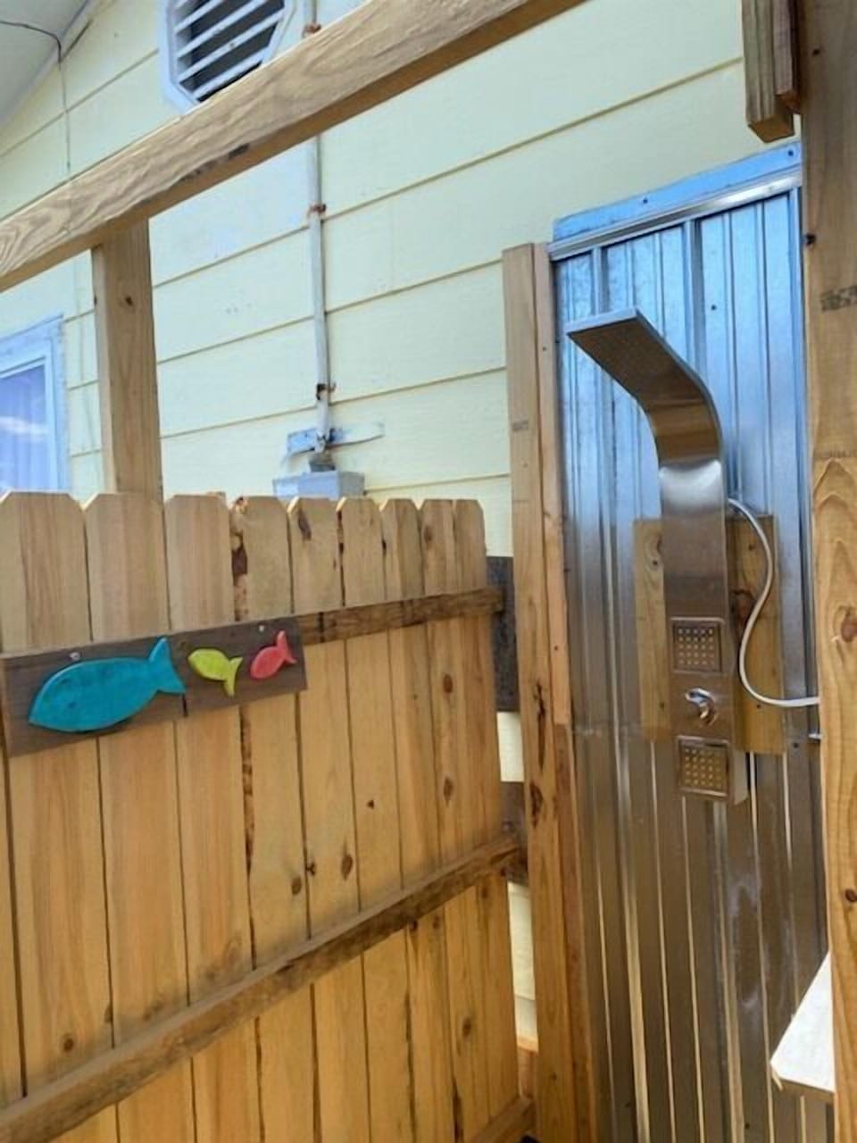 Rain shower spray faucet. 