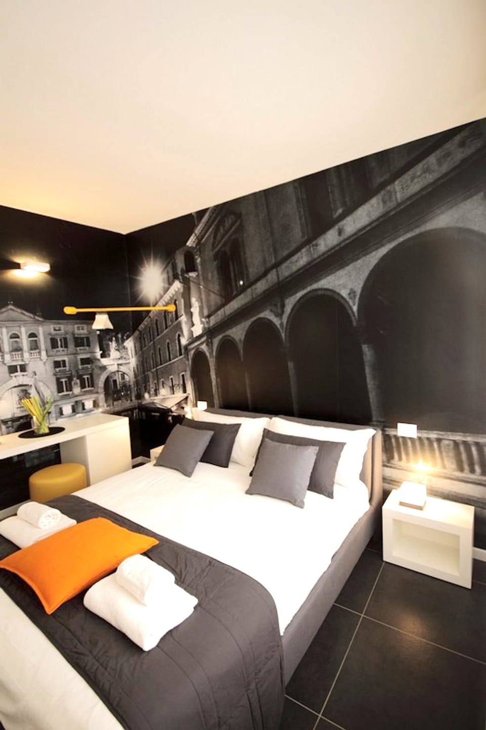 Standard Double Room | Hypo-allergenic bedding, down comforters, memory foam beds, desk
