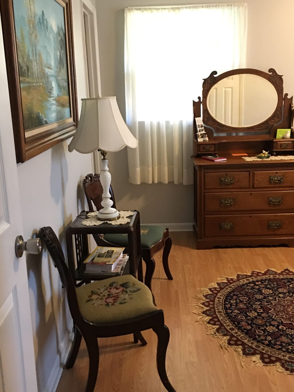 Deluxe Room, 1 Queen Bed, Garden View (Blue Room) | 1 bedroom, premium bedding, minibar, individually decorated