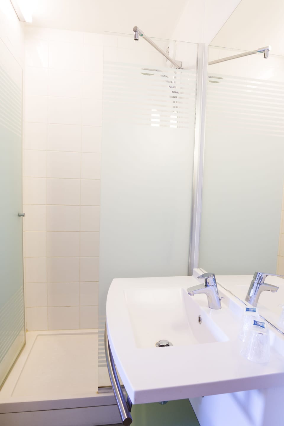 Double Room, Multiple Beds | Bathroom | Shower, eco-friendly toiletries, towels