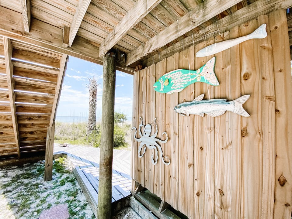 Outdoor shower