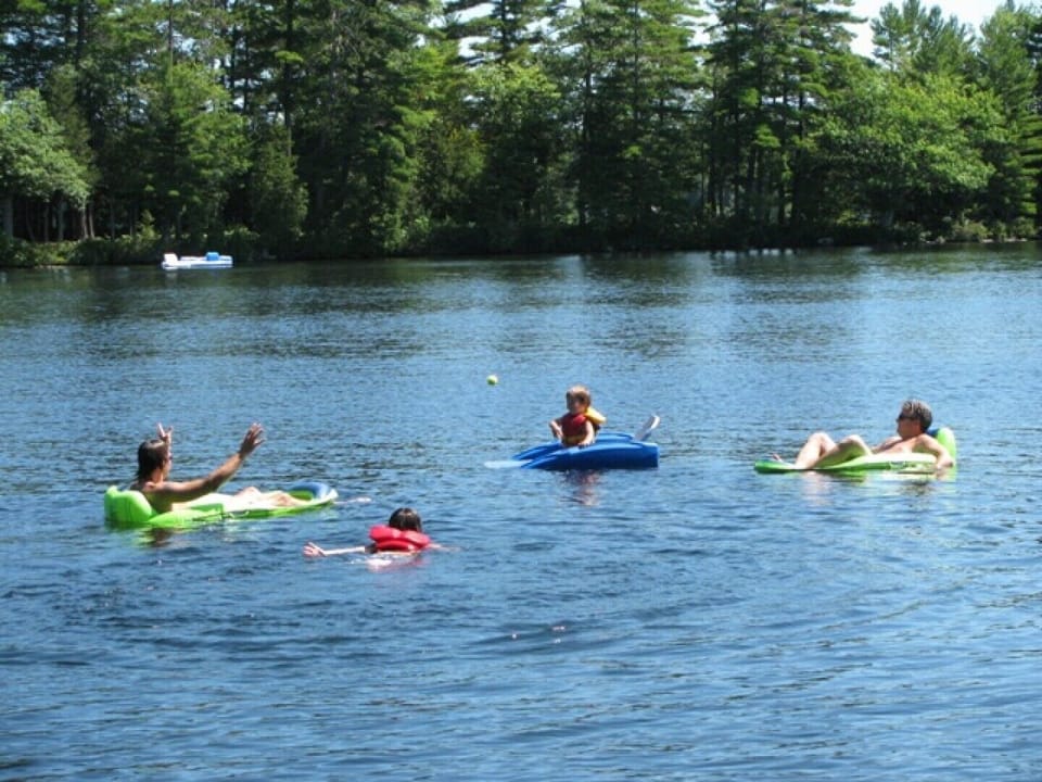 Enjoying Lake Muskoka
