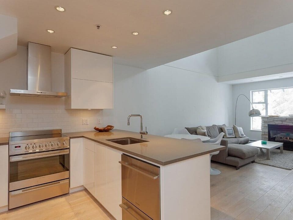 Kitchen and Living Room